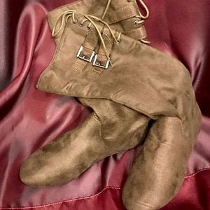 Material Girl Bonita Knee High Boots